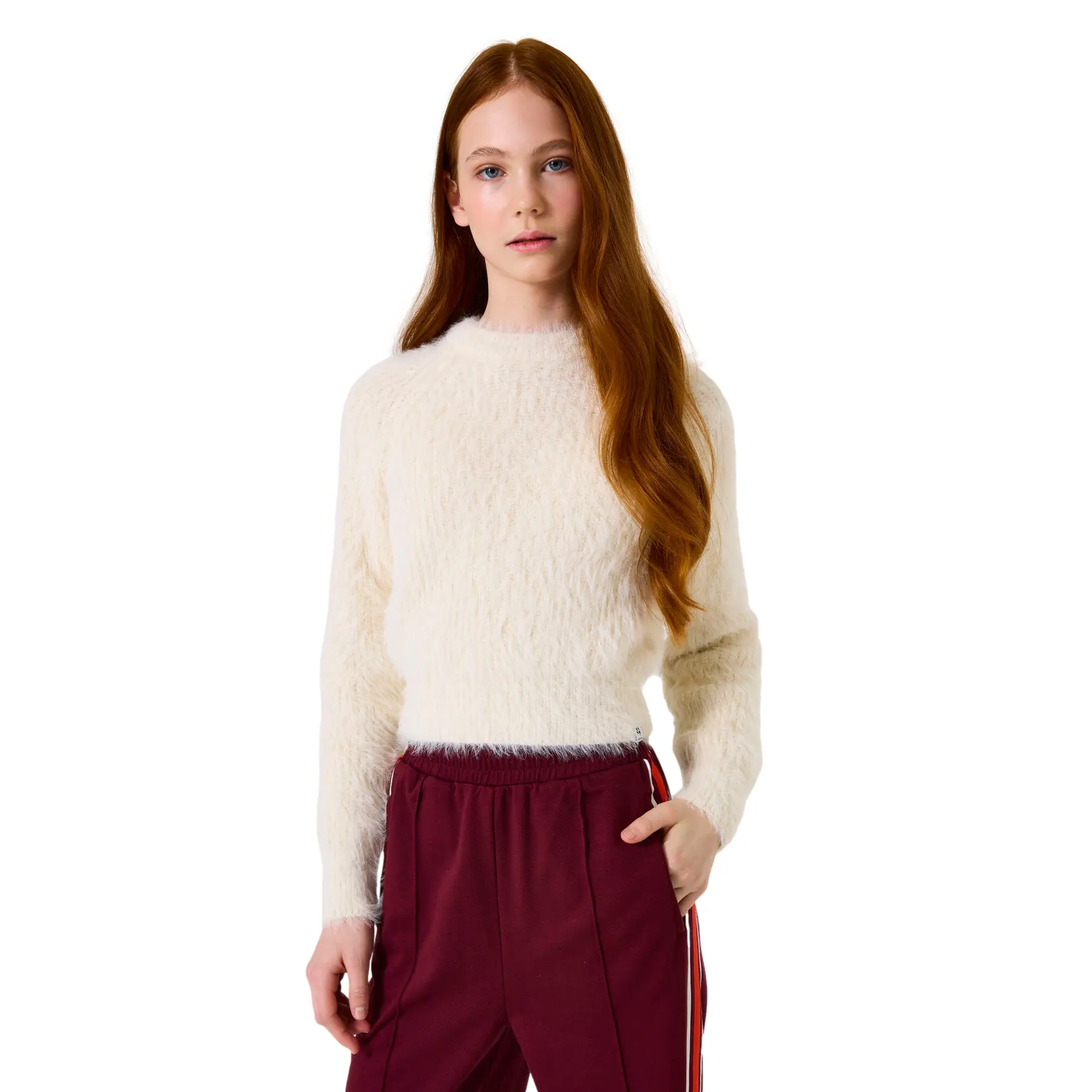 Rundhalsausschnitt Pullover Für Mädchen Garcia