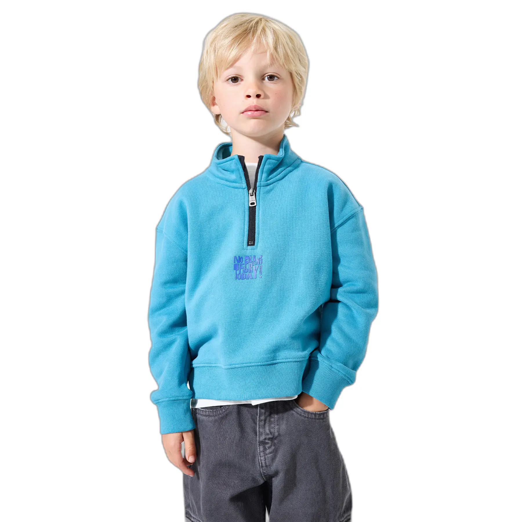 Sweatshirt 1/2 Zip Kind Garcia