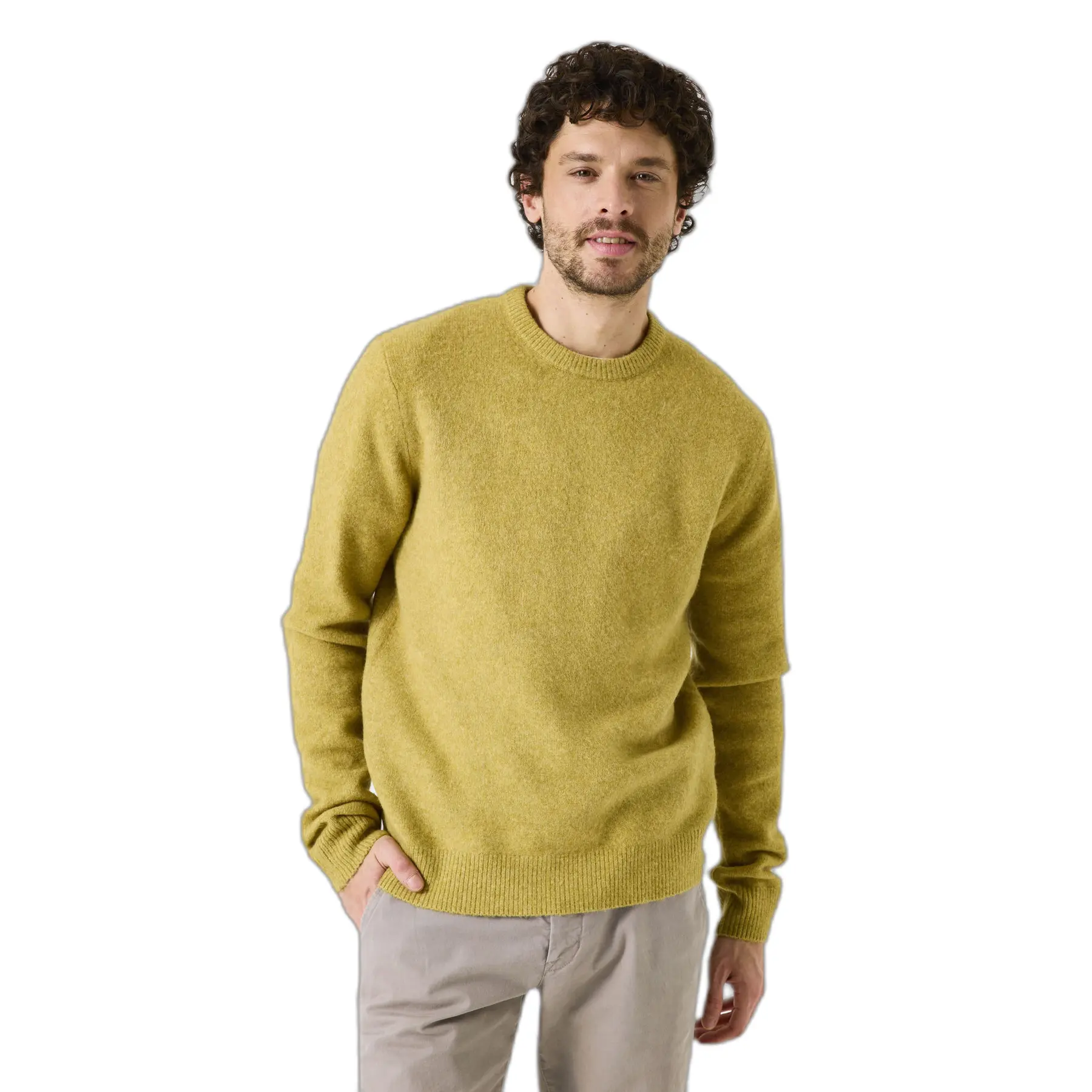 Pullover Mit Rippeneinfassungen Garcia
