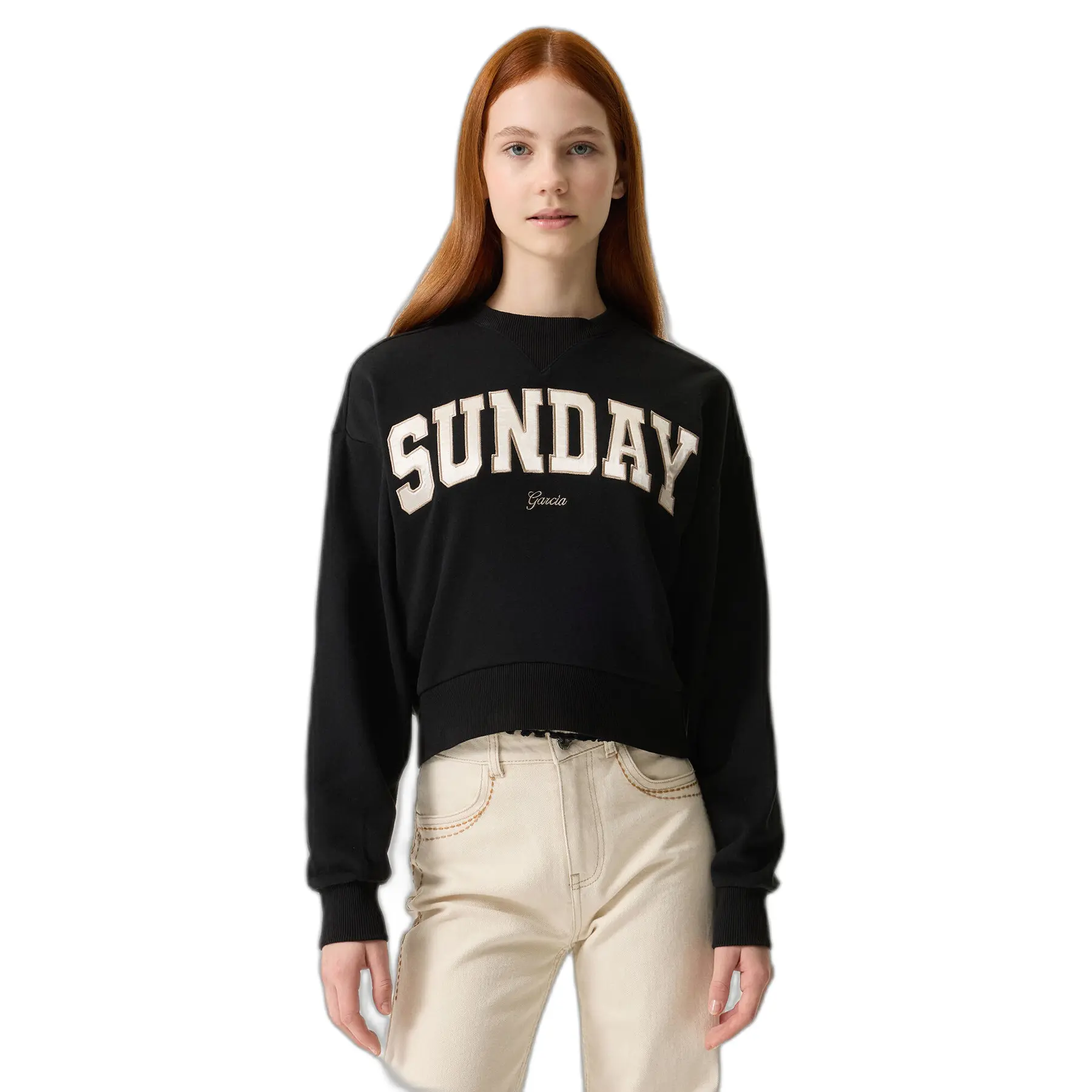 Bedrucktes Sweatshirt Für Mädchen Garcia Sunday