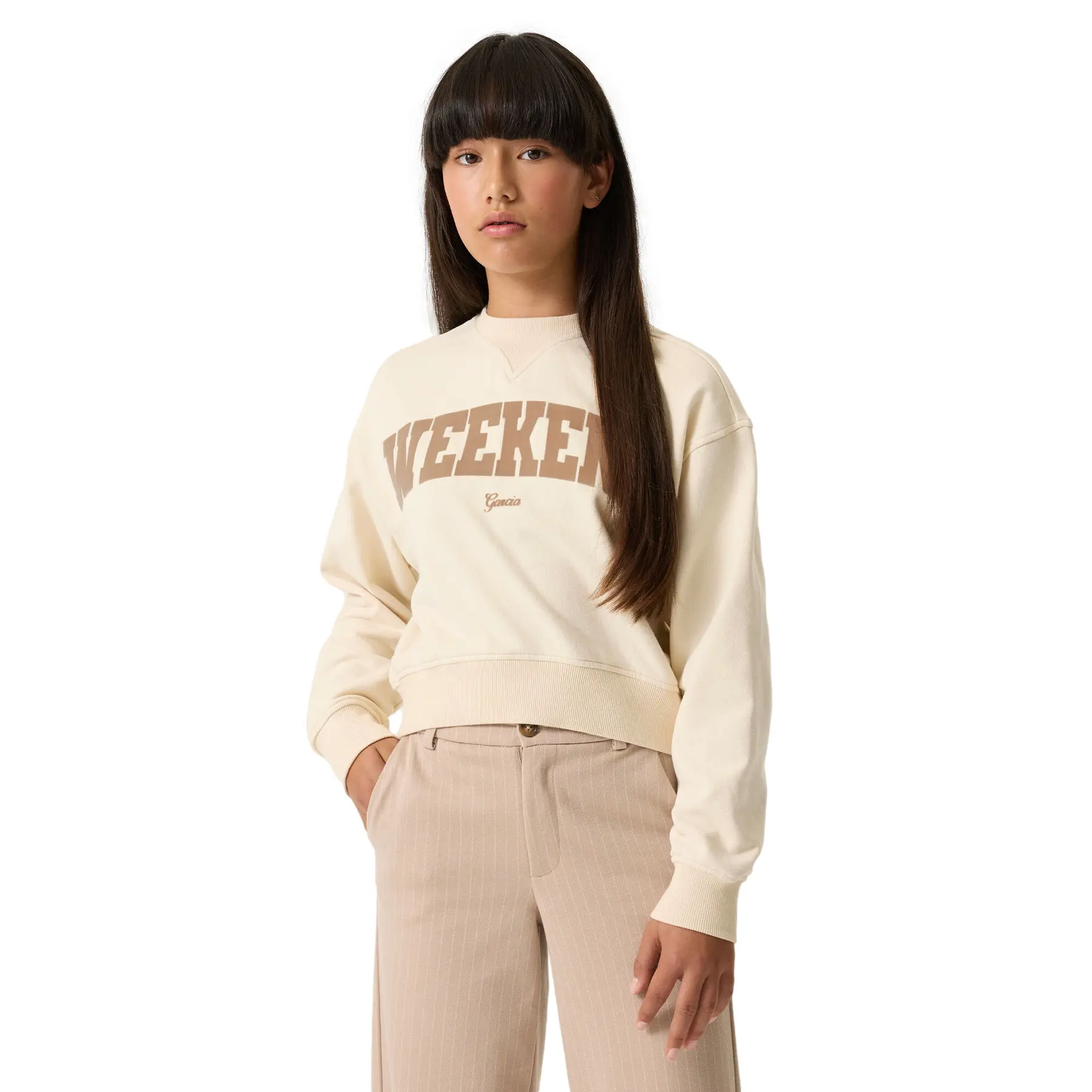 Bedrucktes Sweatshirt Für Mädchen Garcia Weekend