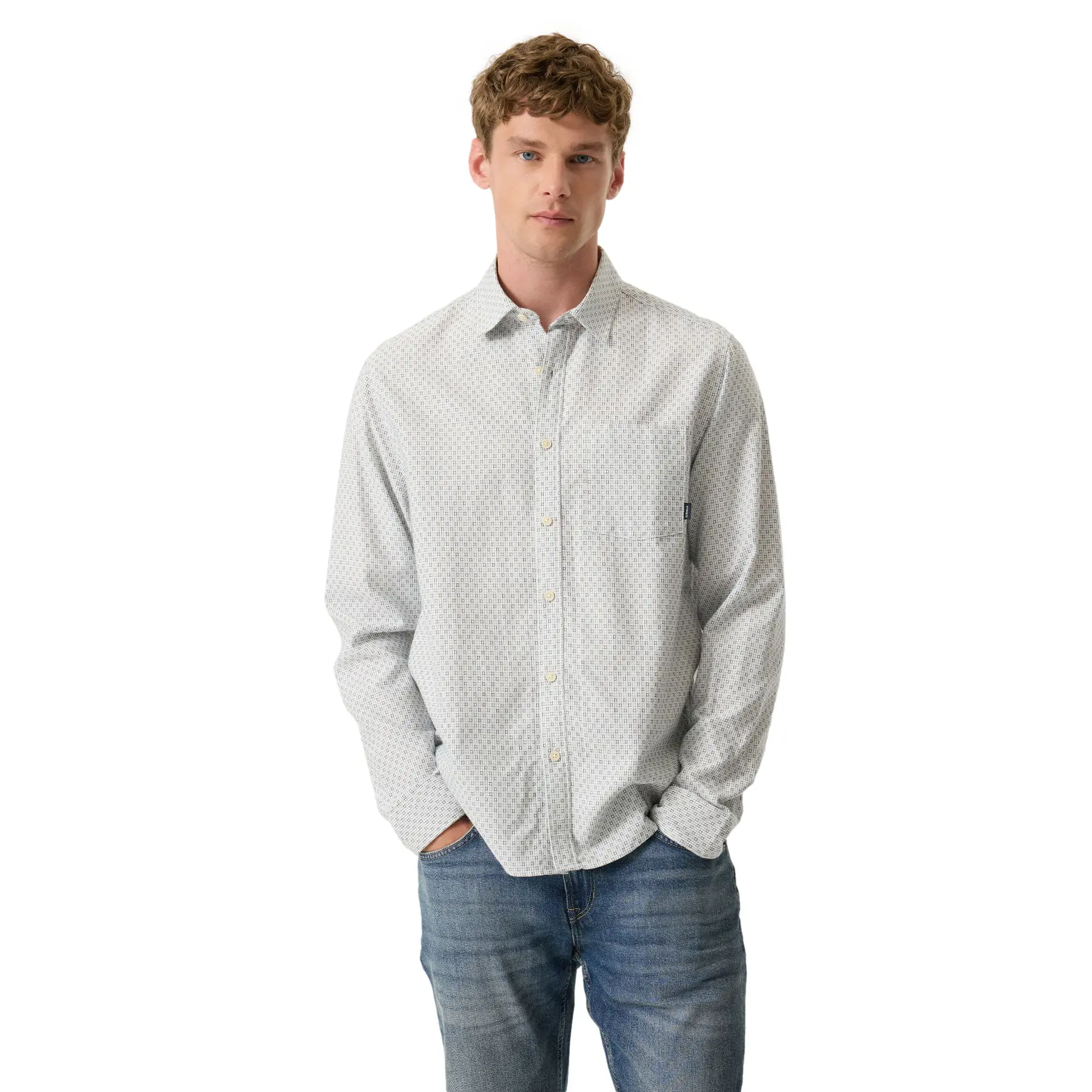 Langarmshirt Mit Aufdruck Garcia