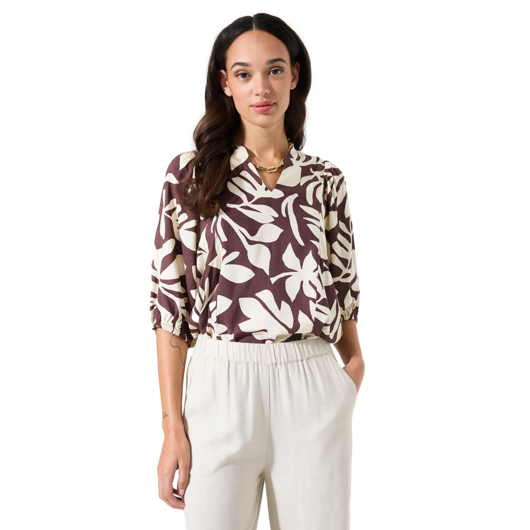 Damen Viskosebluse Garcia