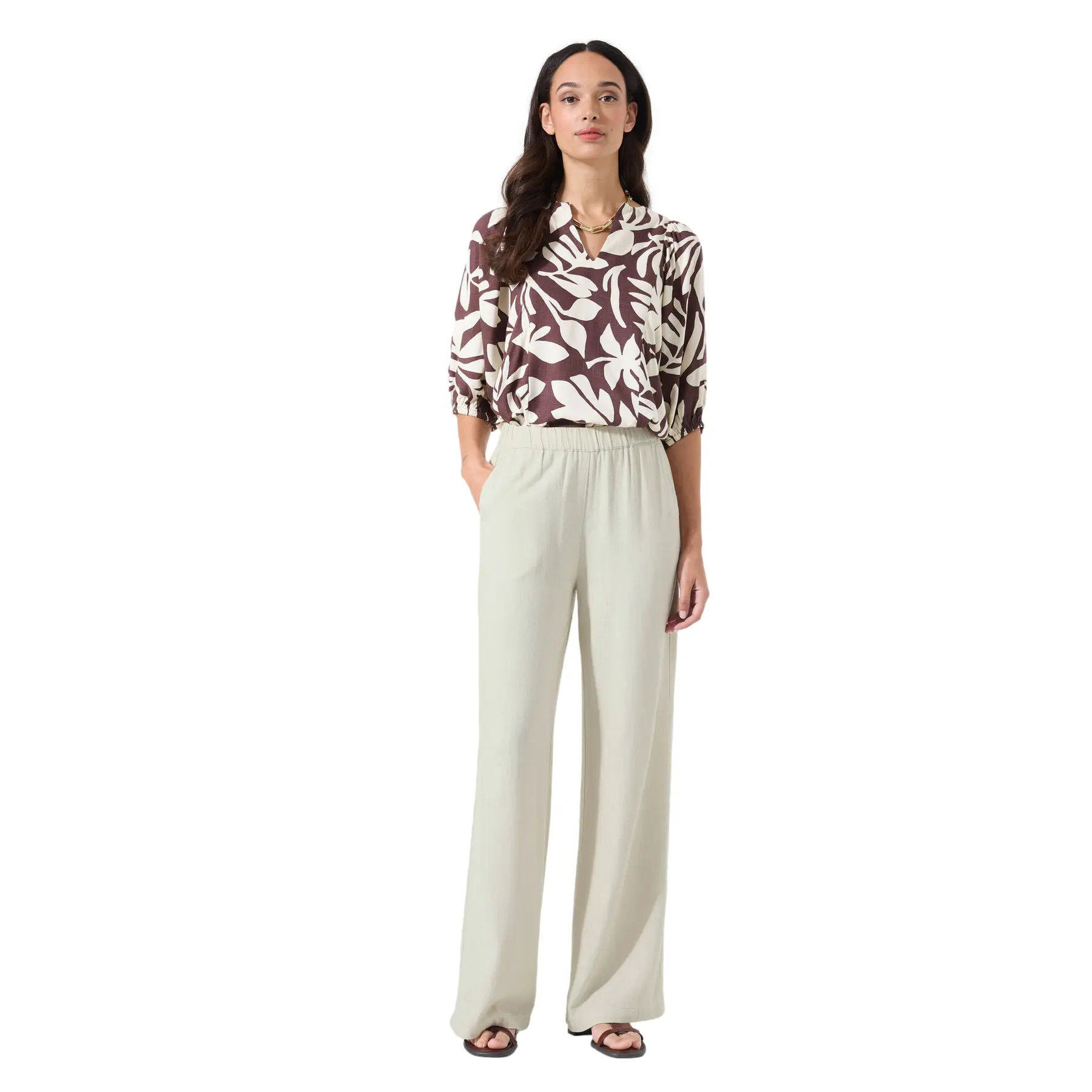 Weite Hose Damen Garcia Wide Leg
