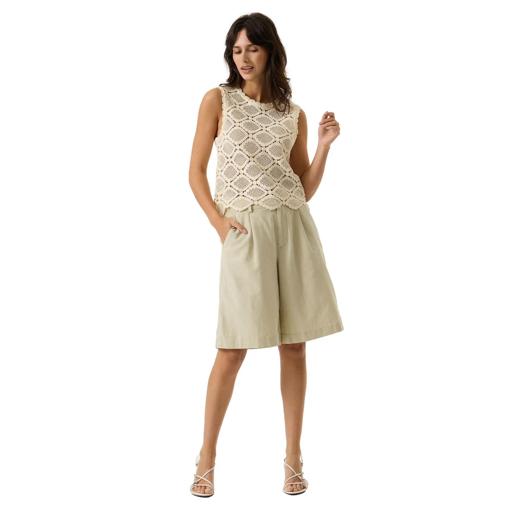 Bermuda-Shorts Für Damen Garcia