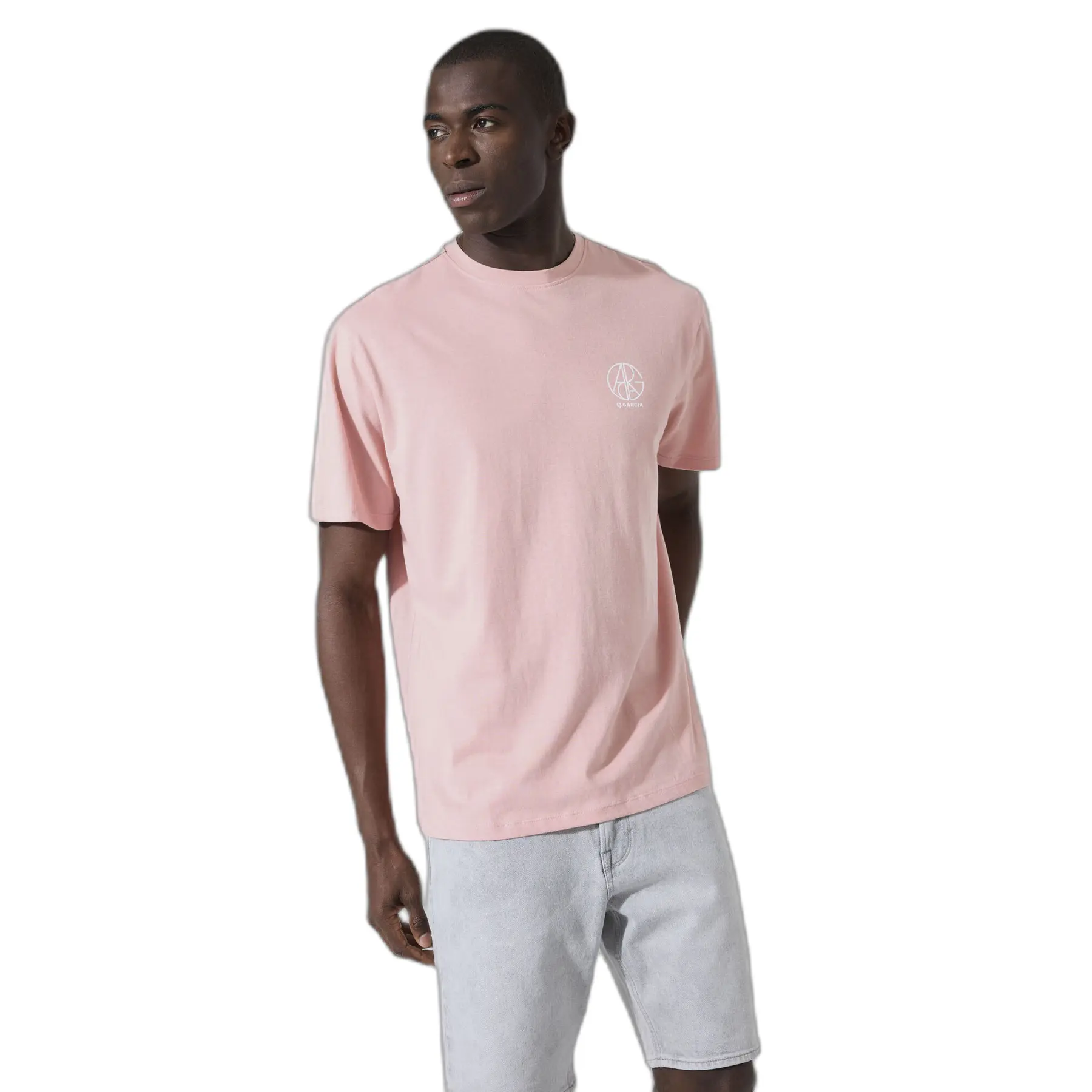 T-Shirt Mit Rundhalsausschnitt Aus Baumwolle Garcia