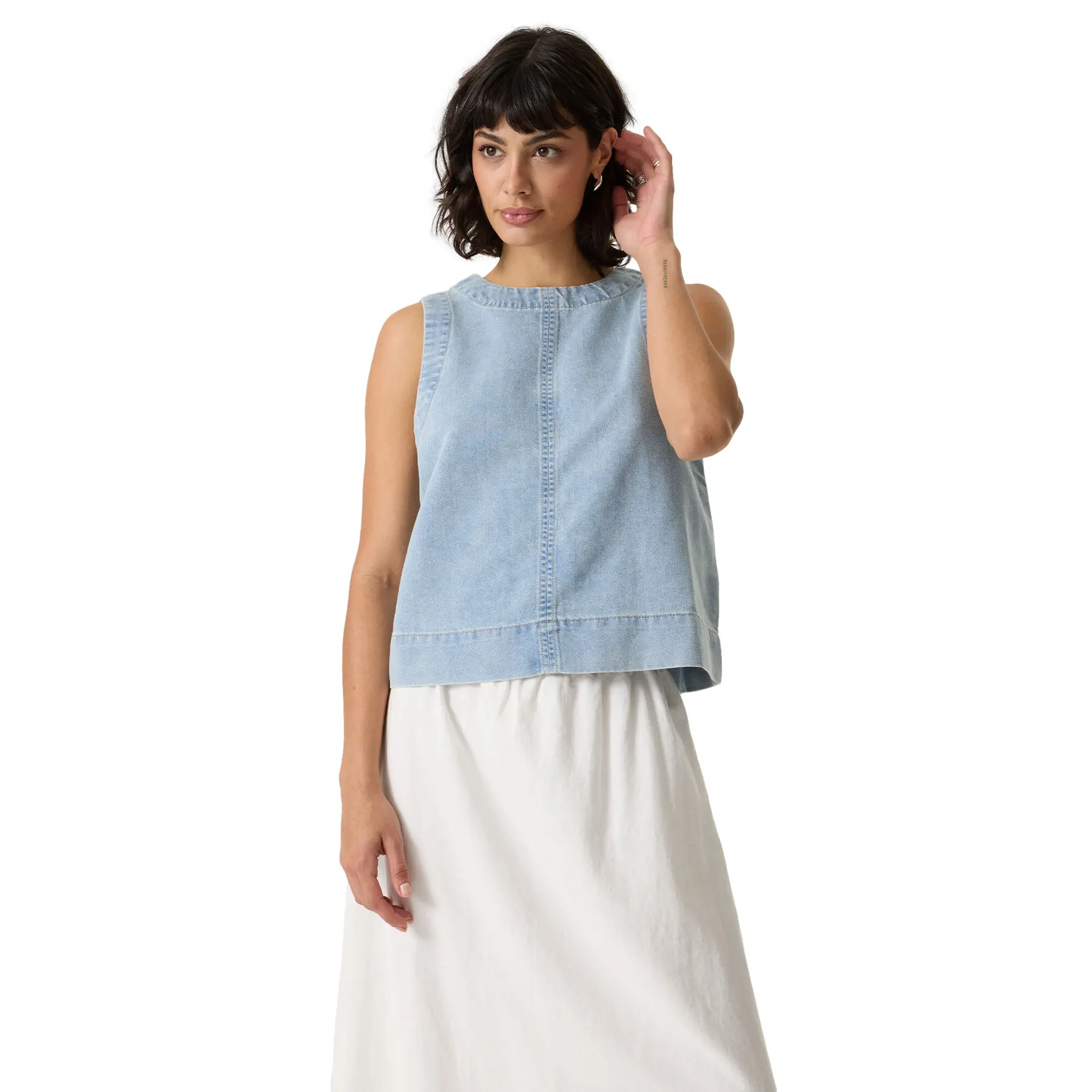 Canotta regular donna
