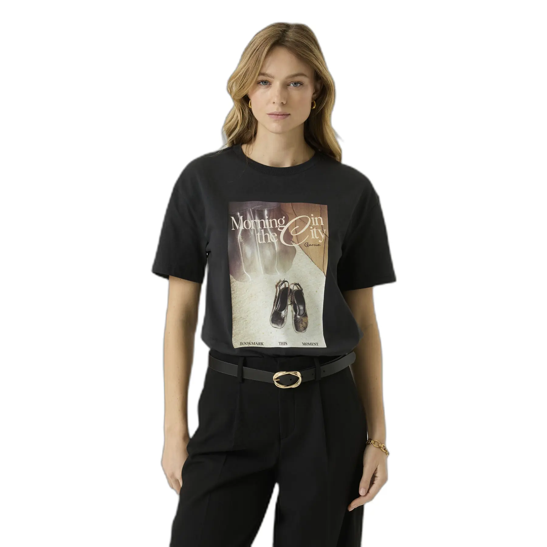 T-shirt in fantasia da donna  Relaxed Fit