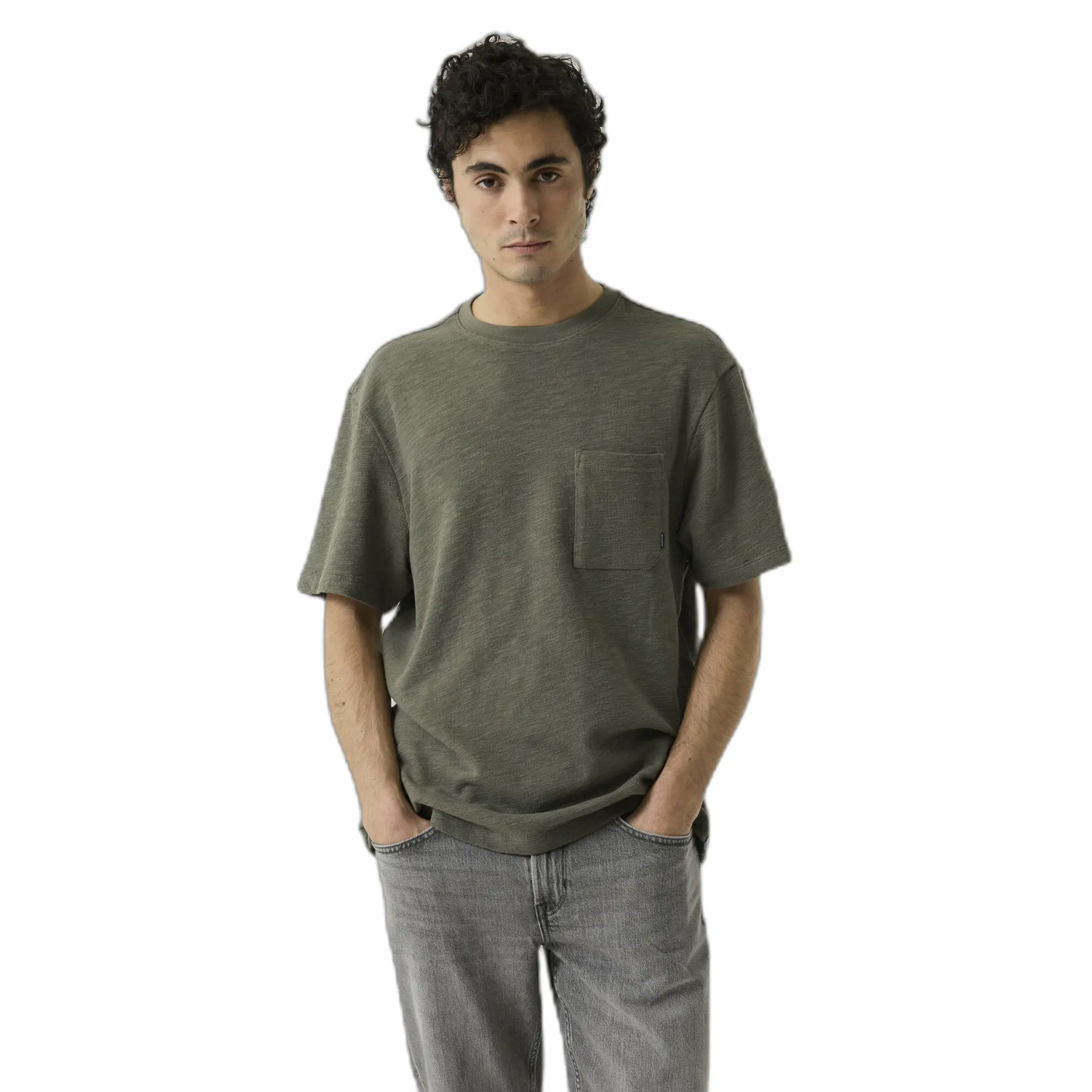 T-Shirt mit Brusttasche Garcia Relaxed Fit