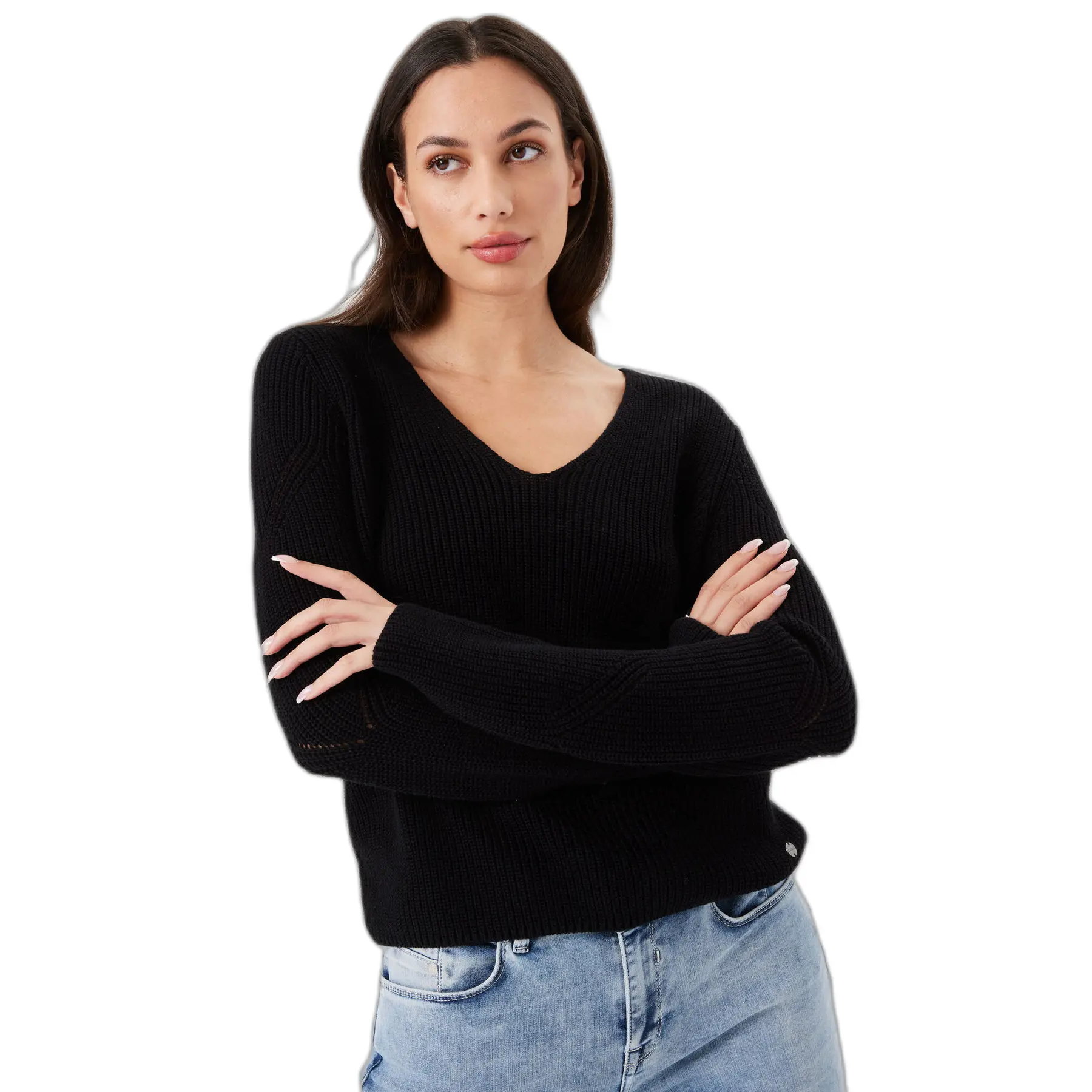 Pull Teint En Fil Damen Garcia