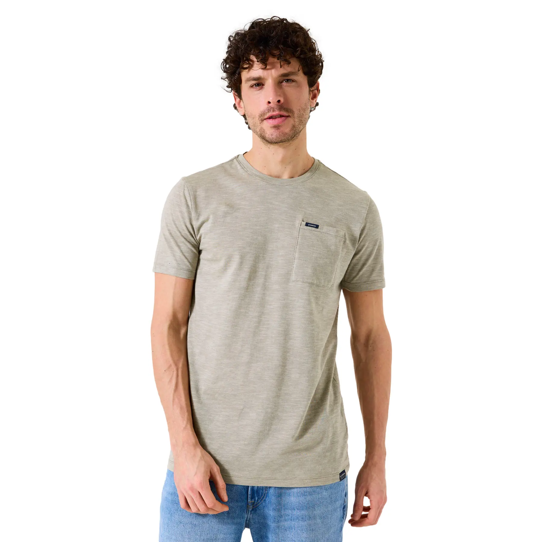 T-Shirt mit Kurzarm und Brusttasche Garcia