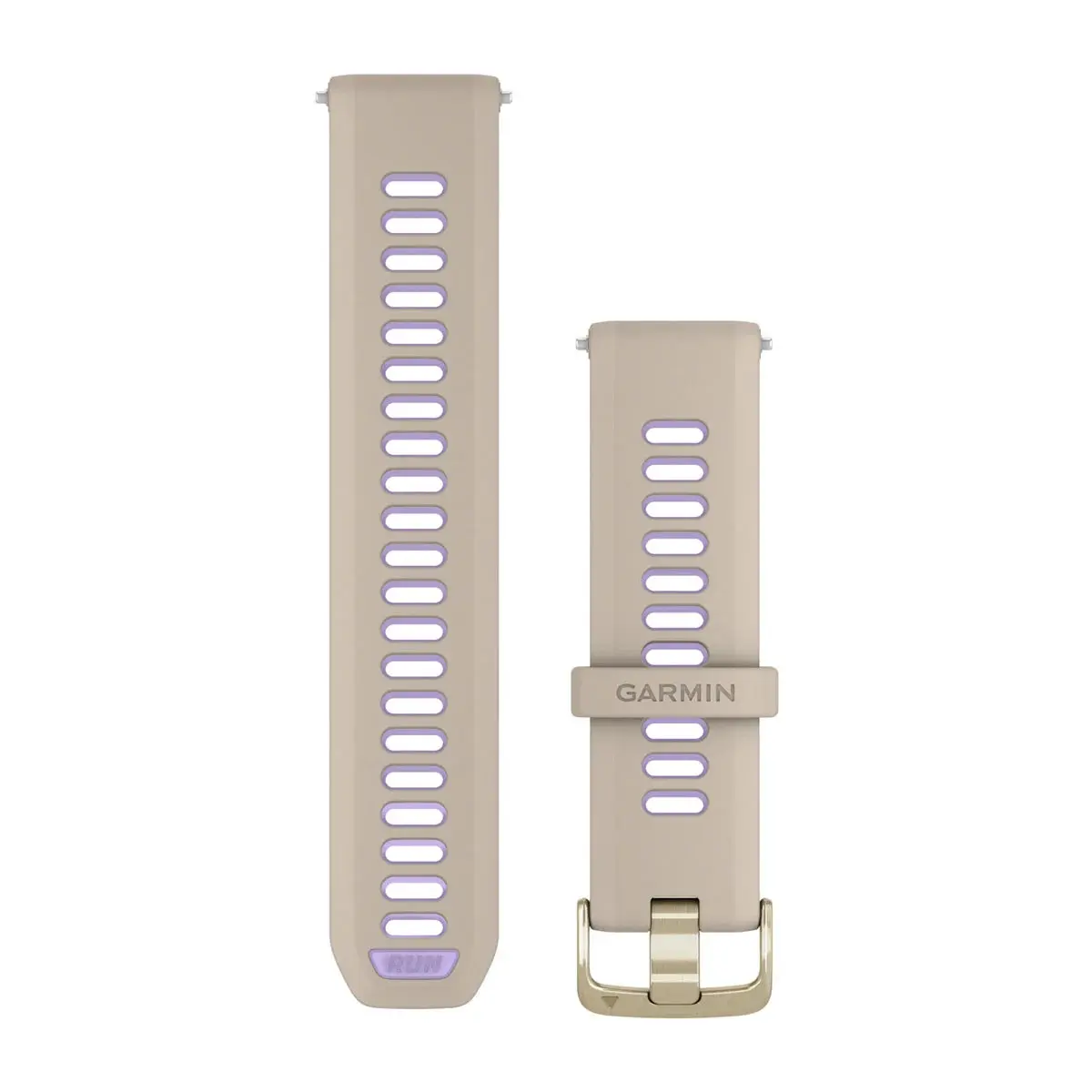 Garmin Unisex Gris Watch Strap With Gold Buckle Forerunner®