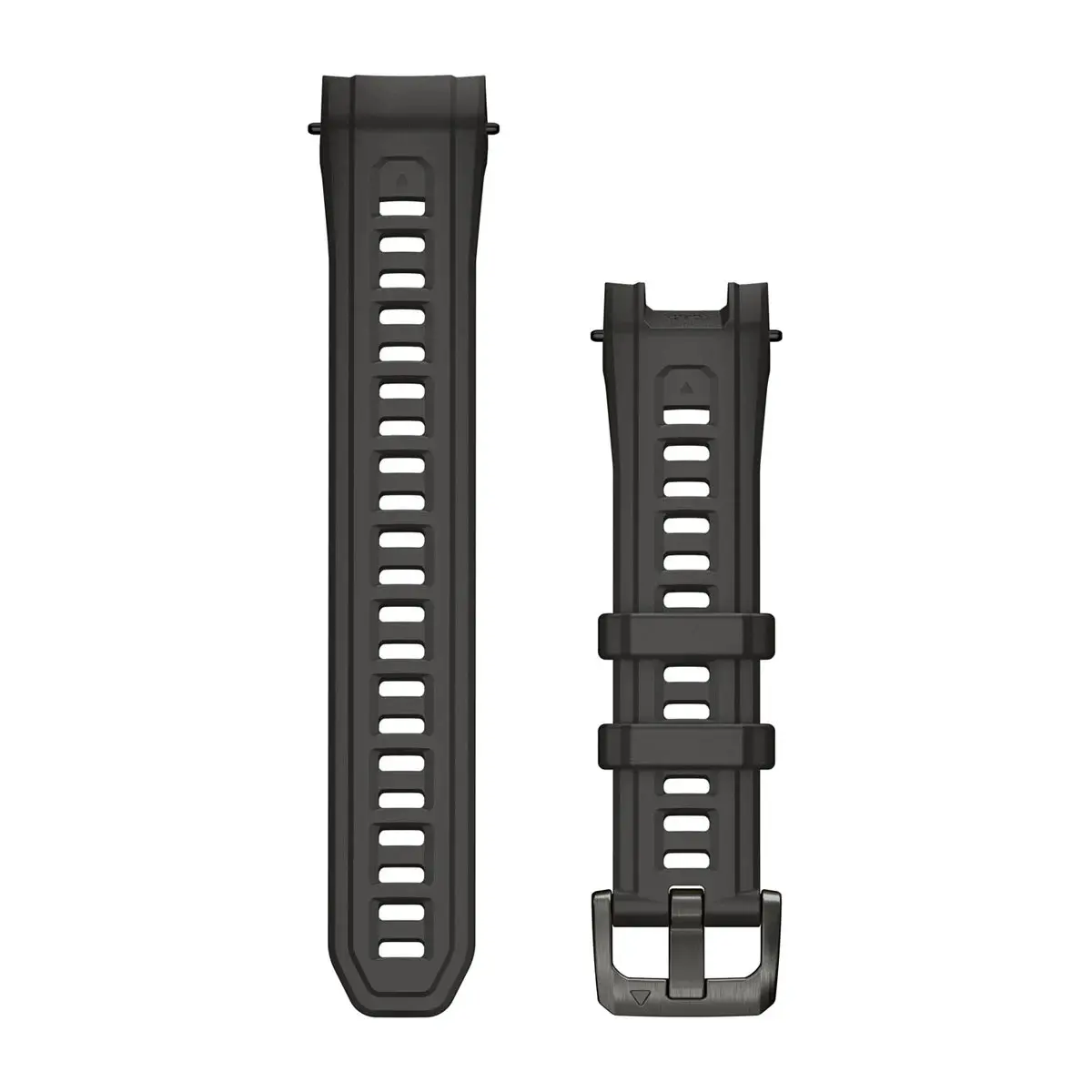 Bracciale per orologio in silicone con fibbia in metallo Garmin Amoled Instinct® 3 - 45 mm/Instinct Crossover
