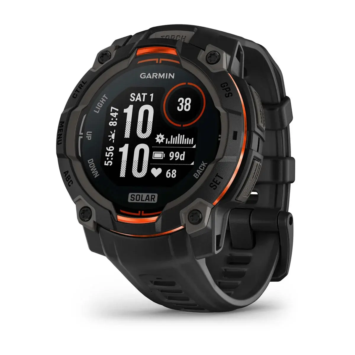 Photo Montre connectée Garmin Instinct® 3 Solar 45 mm