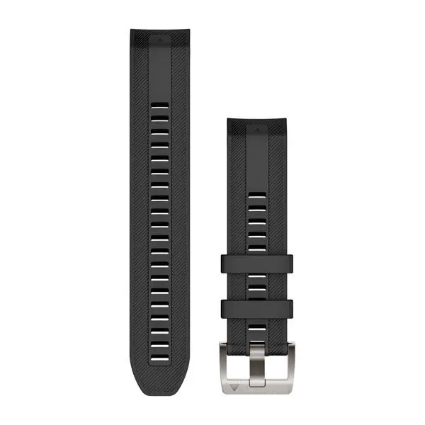 Garmin Unisex Noir Silicone Watchband Quickfit® 22