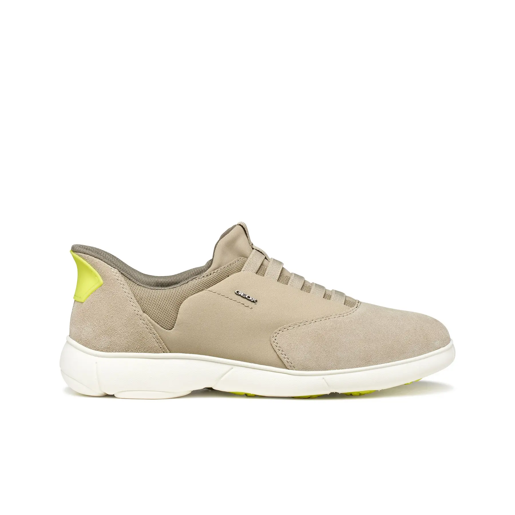 Geox Men's Beige Trainers Nebula 2.0 Plus