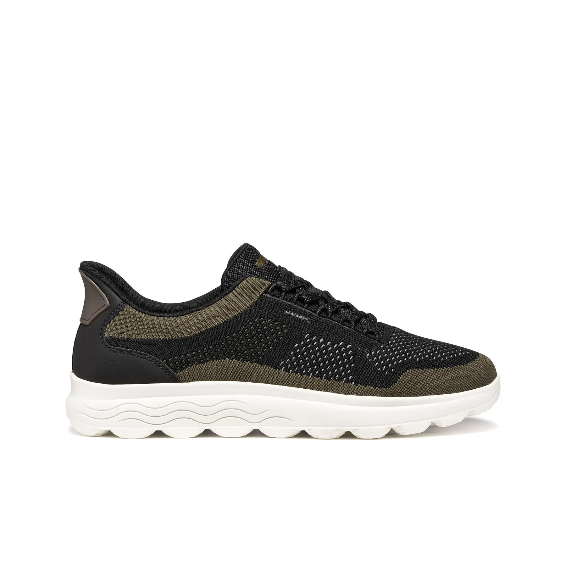Geox Noir Trainers Spherica Plus