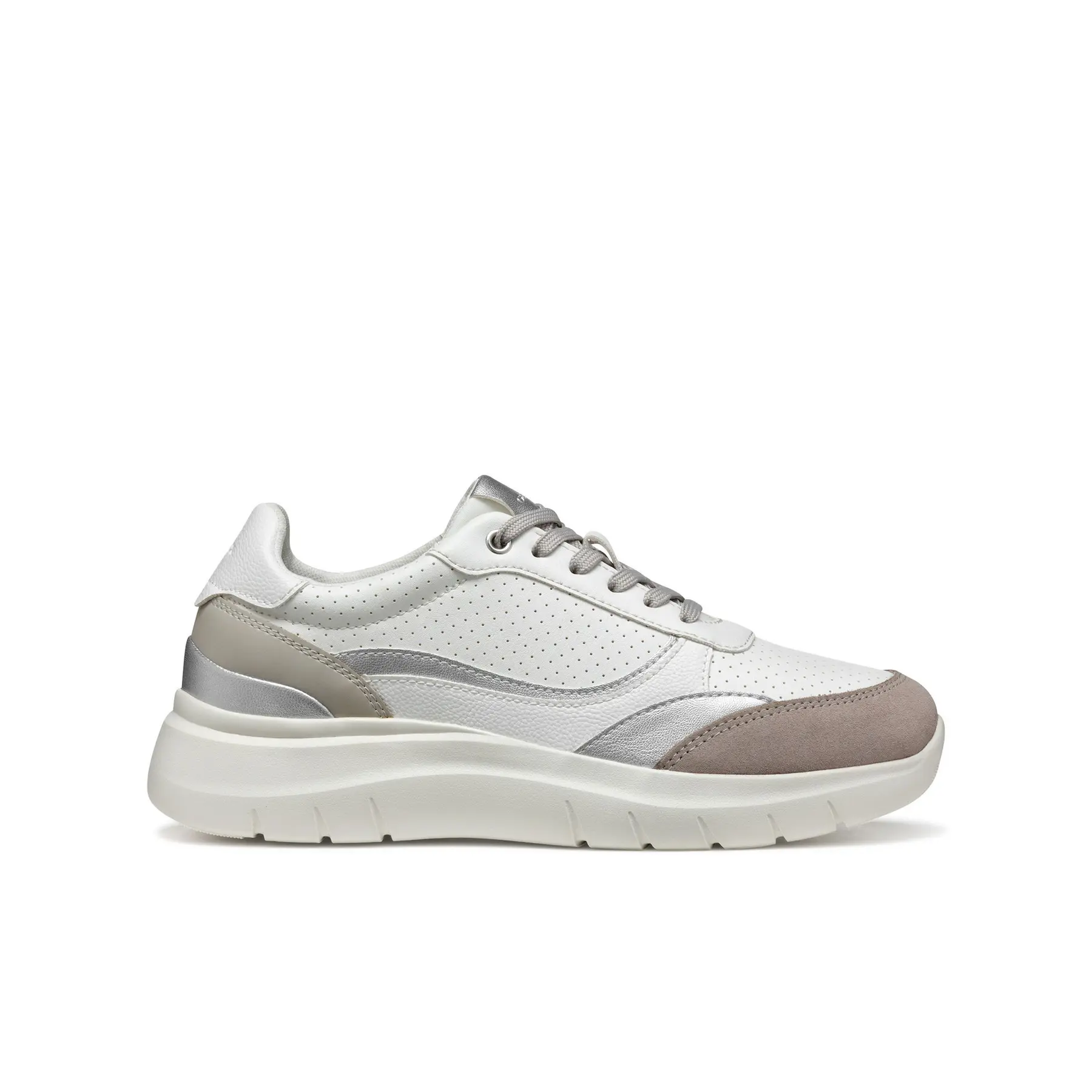 Geox Blanc Damestrainers Plummery B