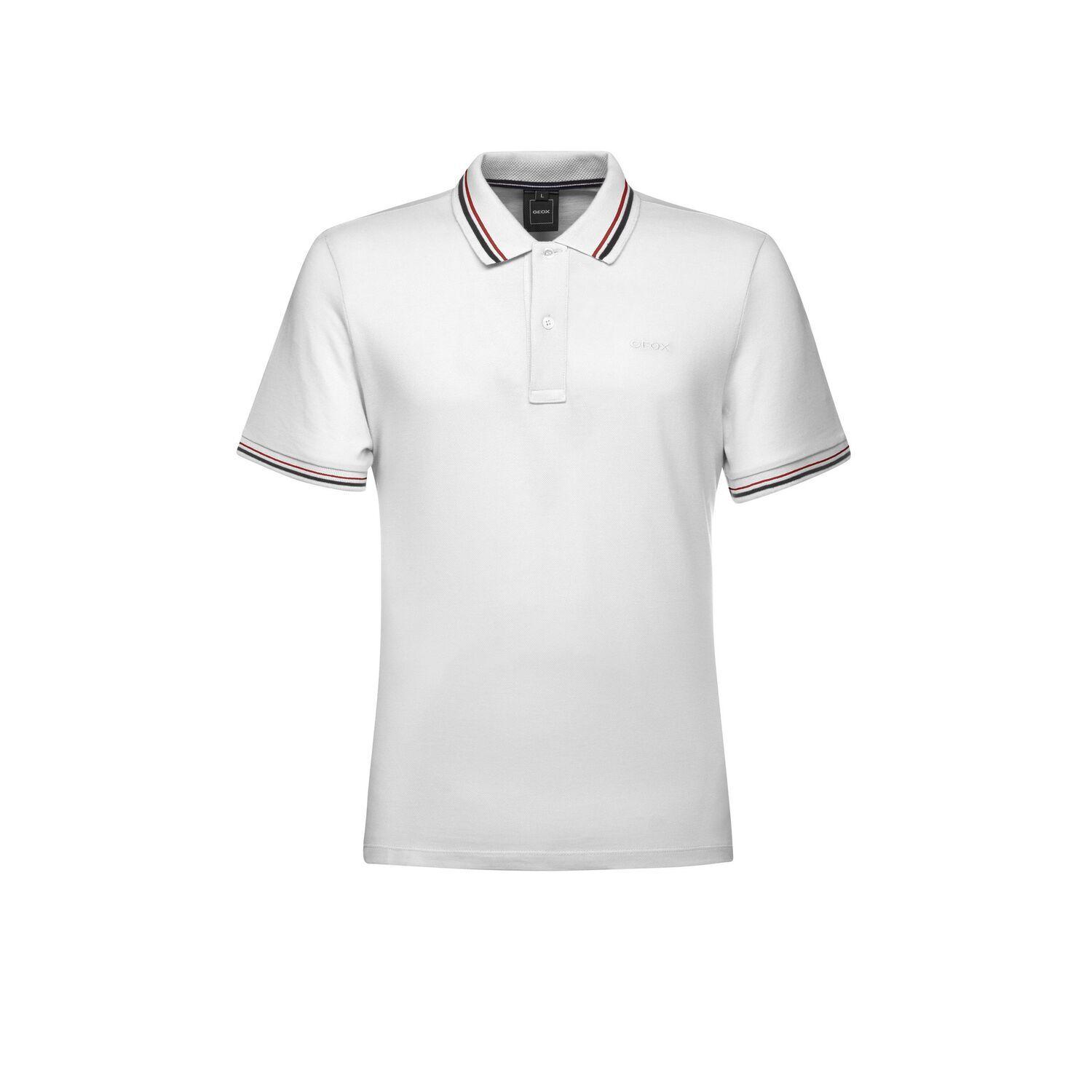 8058192347344 - Poloshirt mit Label-Stitching Modell Piquee