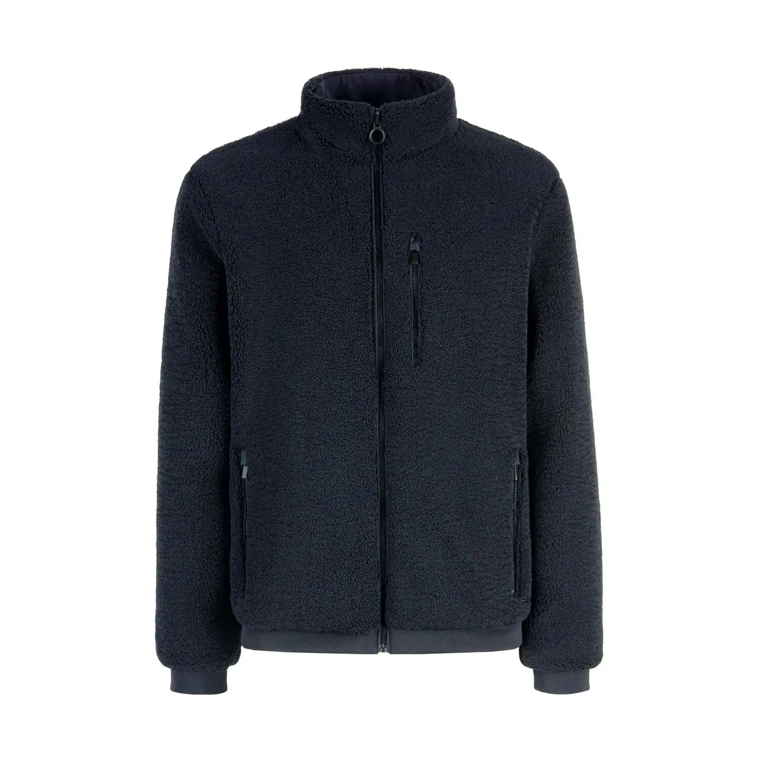 Maglione con zip pelosetto
