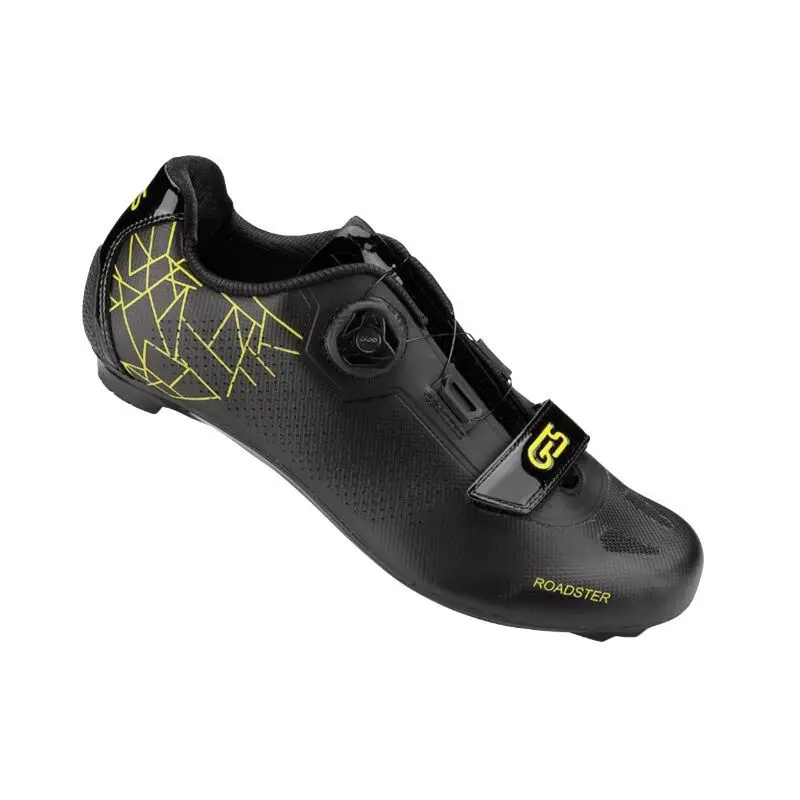 Velo Store - UK Pair of look-shimano compatible boa-velcro shoes Ges Roadster2 | Extra 10% off with Subscription, Postage £16.79 to UK Fedex.