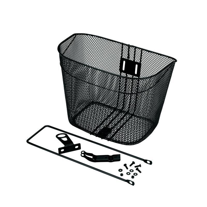 Cesto da bicicletta per manubrio in acciaio Ges