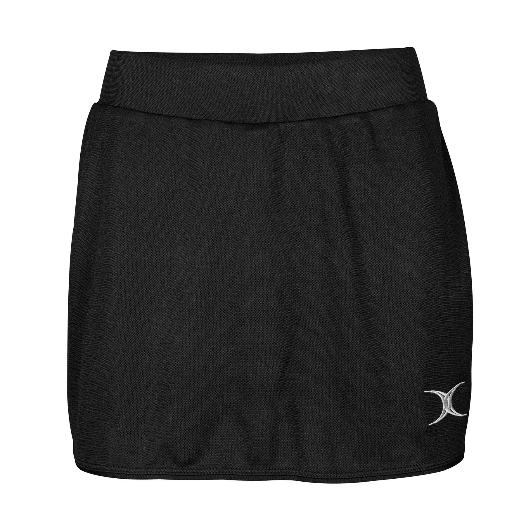 Gilbert sport skort Photon V2 zwart 5-6 jaar textiel CE label.