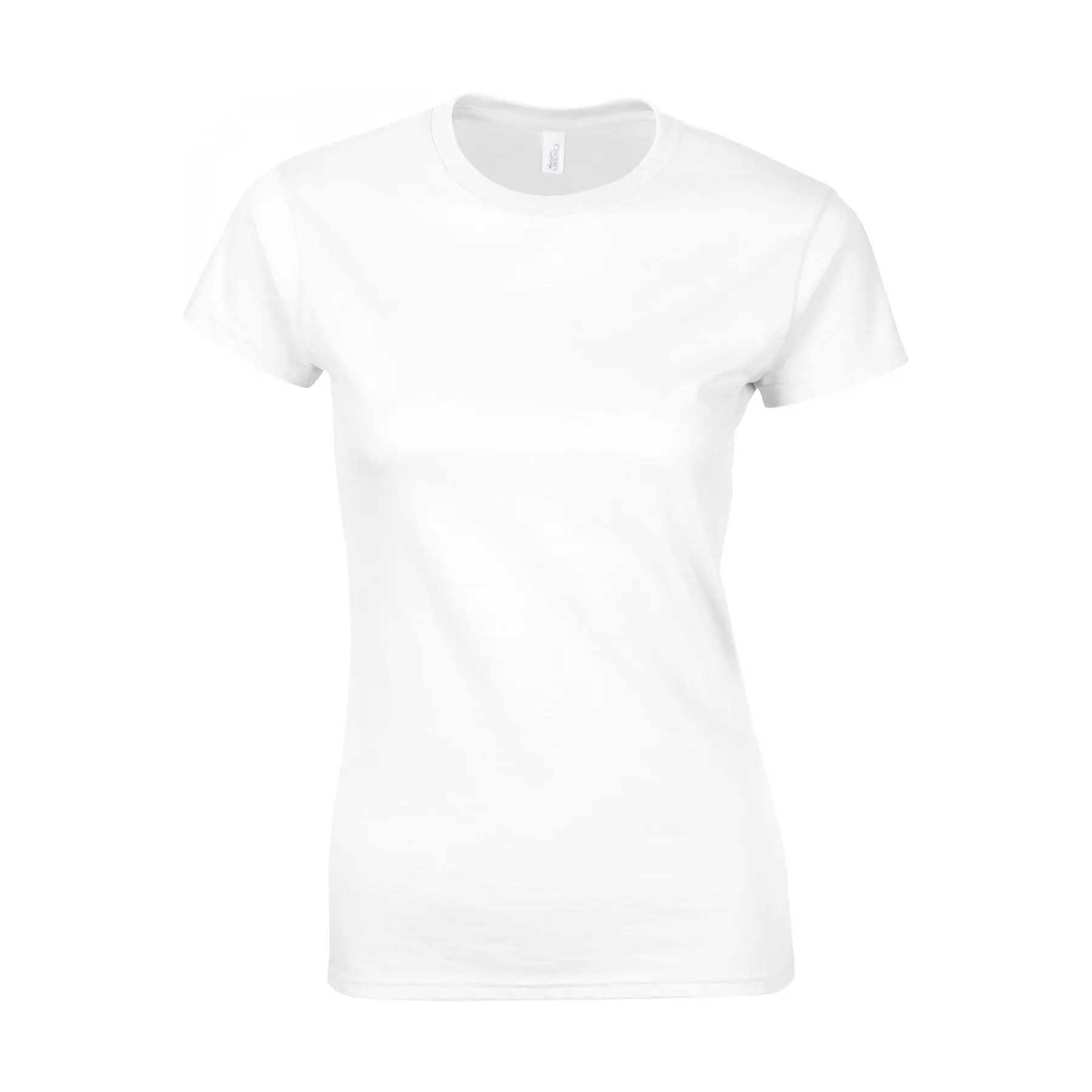 T-Shirt mit Rundhalsausschnitt, Damen Gildan Softstyle