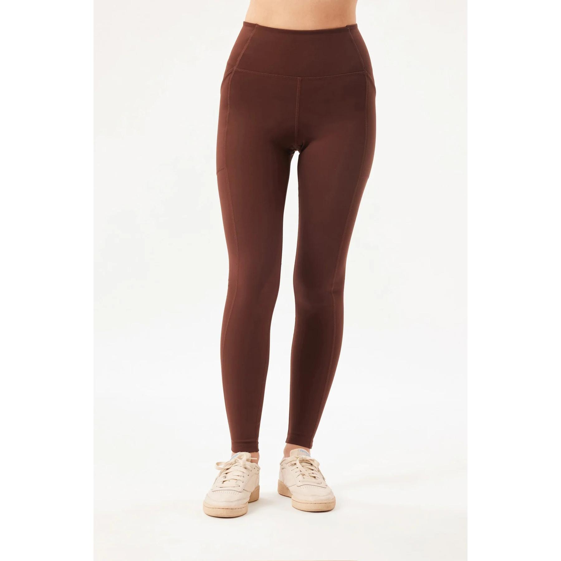5715227907906 - Hoch geschnittene 7 8 Leggings mit Taschen für Frauen Girlfriend Collective