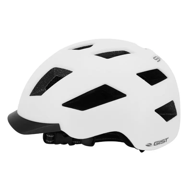 Velo Store - UK Helmet with backlighting, adjustable with a thumbwheel - visible light at 200 m Gist Smart In-Mold | Extra 10% off with Subscription, Postage £16.79 to UK Fedex.