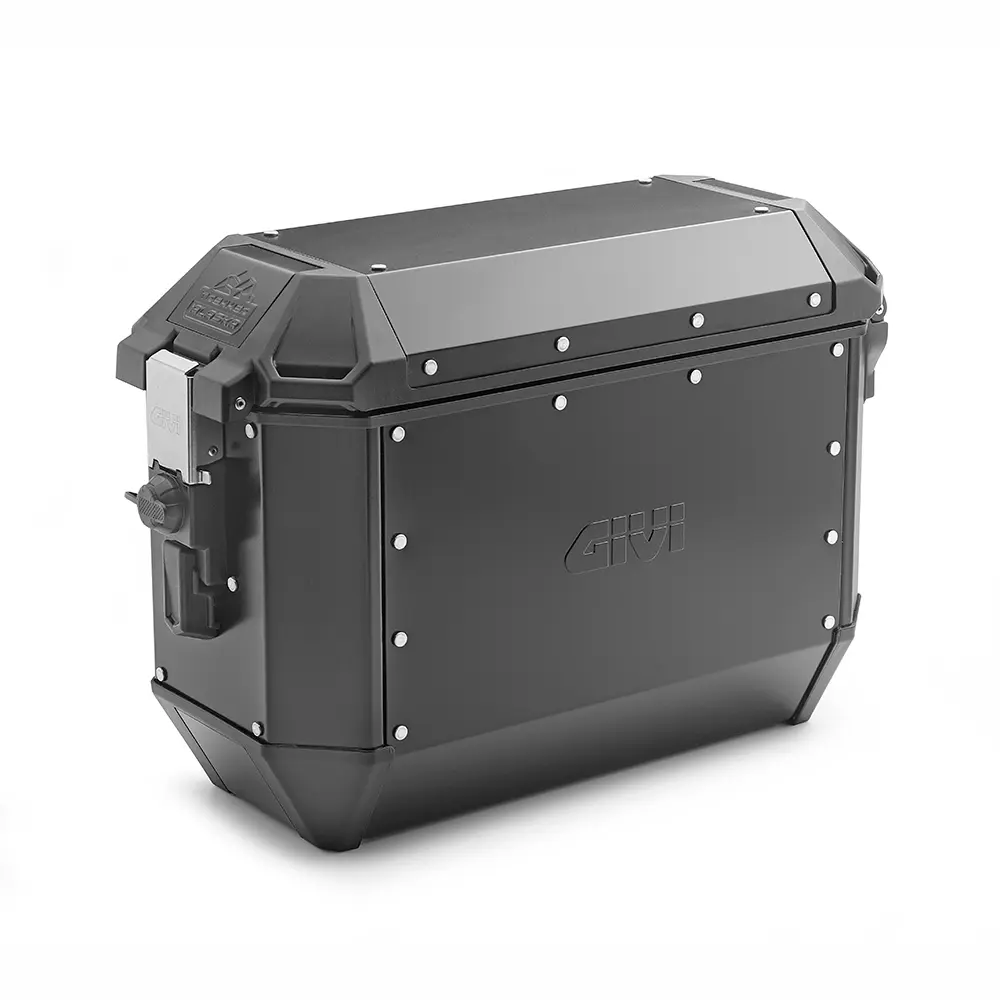 Paar Seitenkoffer Motorrad Givi Trekker Alaska Monokey Aluminium noir 36L