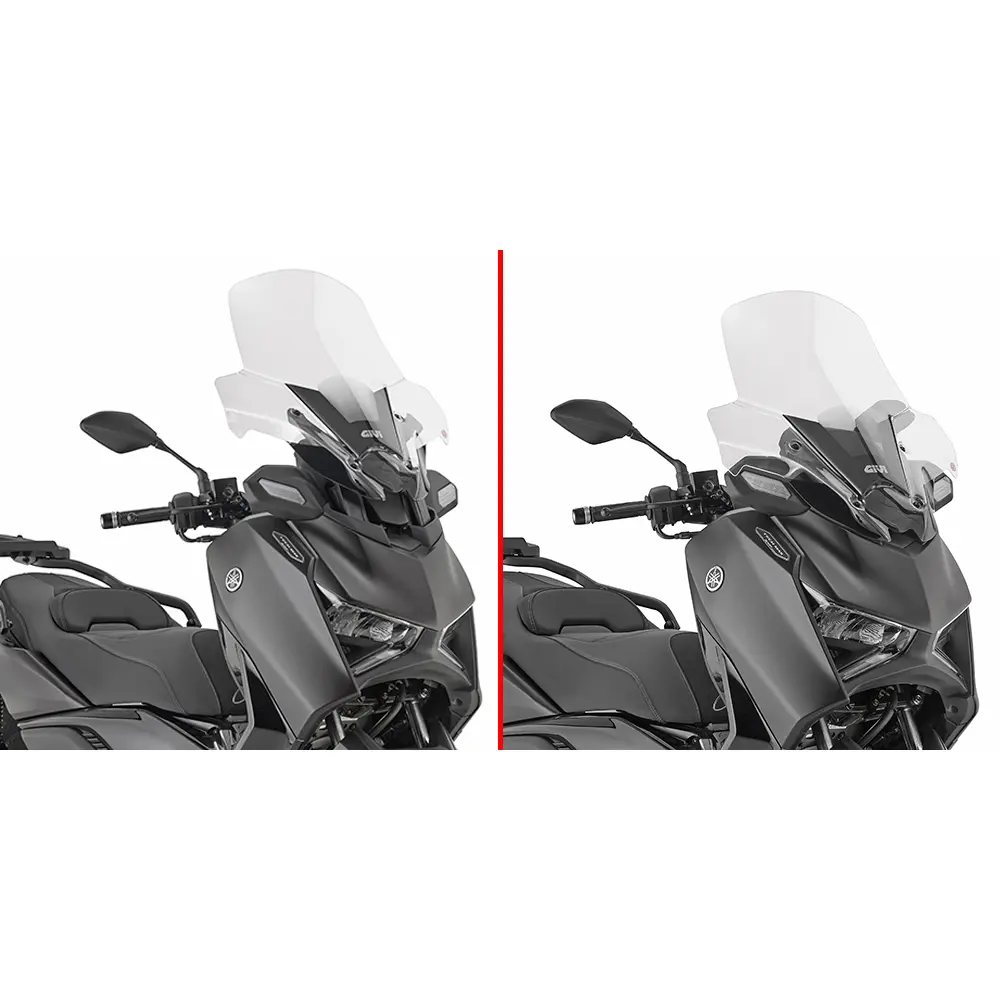 Motorrad-Windschutzscheibe Givi Yamaha X-max 300 Tech Max