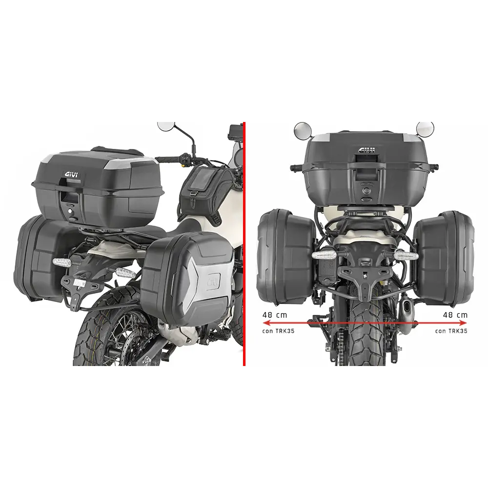 Motorrad-Seitenkofferhalter Givi Royal Enfield Himalayan 450 (24)