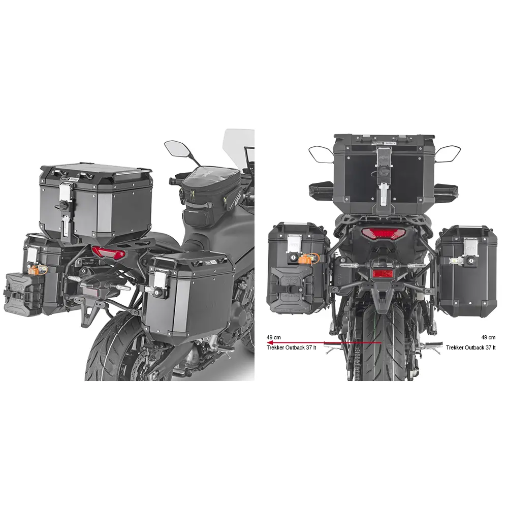 Seitenkofferhalter Givi Yamaha Tracer 9 (21)