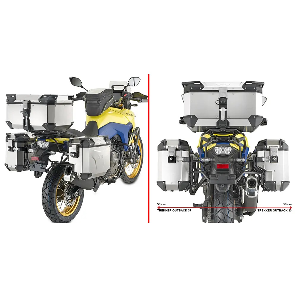 Motorrad-Seitenkofferhalter Givi Suzuki V-Strom 800DE/SE (23)
