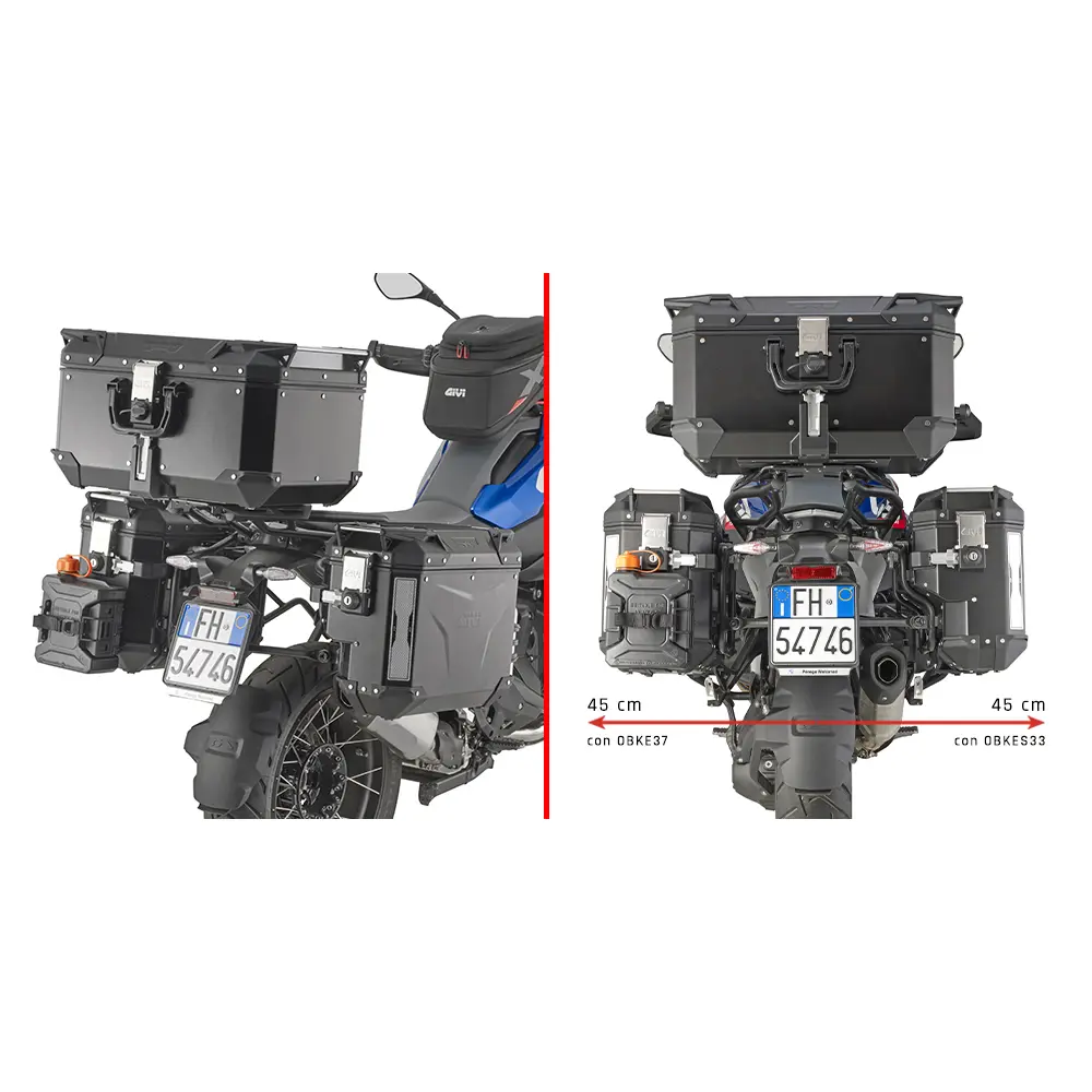 Motorrad-Seitenkofferhalter Givi BMW 1300GS (24)