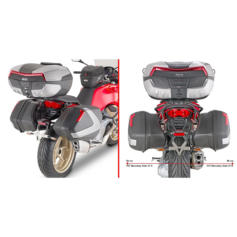 Halterung für Motorrad-Seitentasche Givi Guzzi V100 Mandello