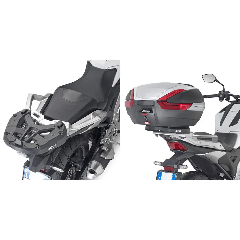 Support top case moto Givi Honda Monolock Monokey Nc750x (21)