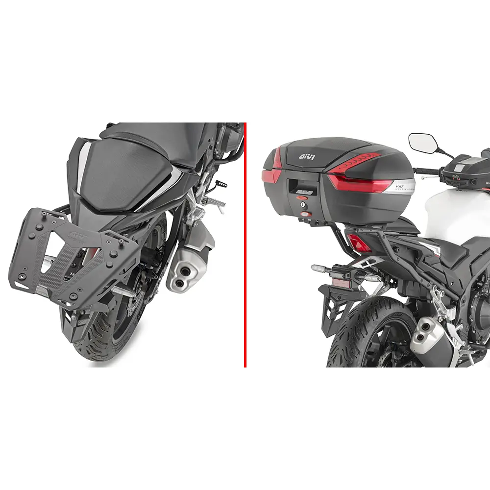 Support top case moto Givi Honda CB500 Hornet (24)