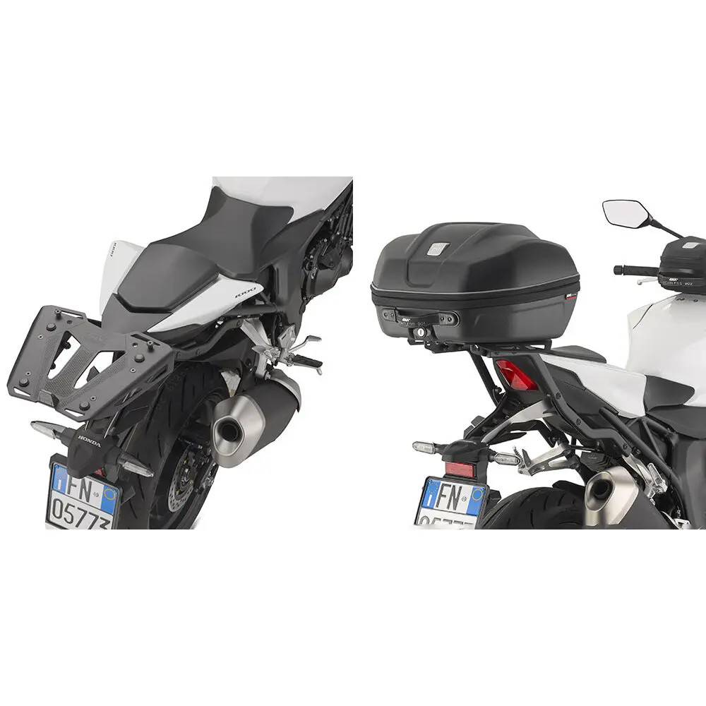 Support top case moto Givi Monokey Honda CB1000 Hornet (25)