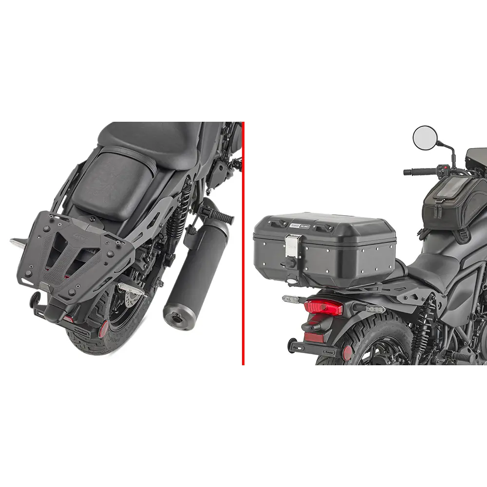 Support top case moto Givi Kawasaki Eliminator 500 (24)