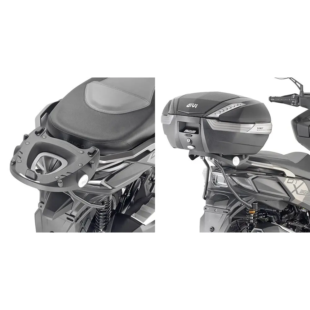 Support top case moto Givi Kymco Monokey Monolock DTX360 (21)