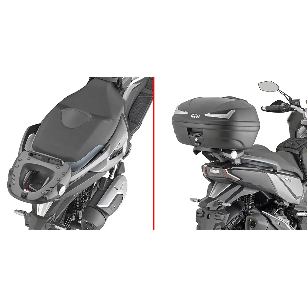 Support top case moto Givi Monokey/Monolock SYM ADX 300 (24)