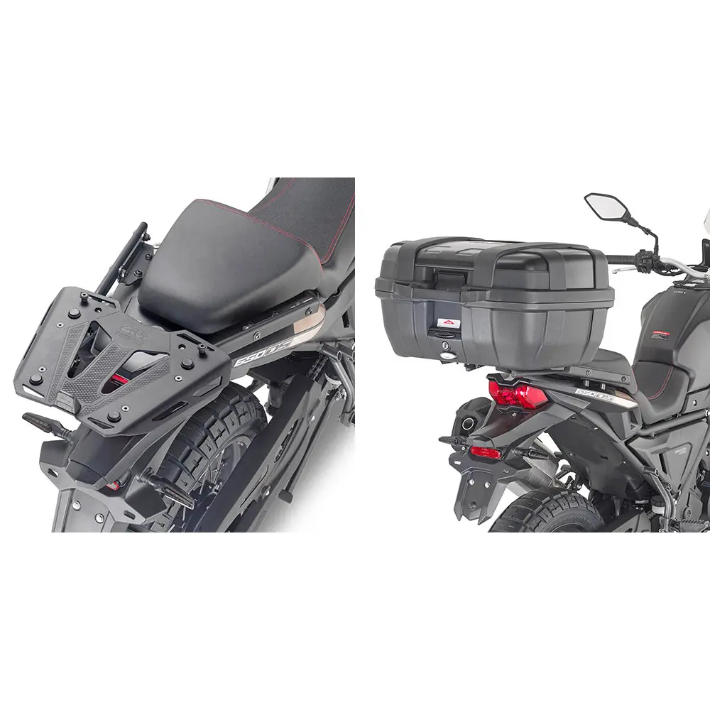 Support top case moto Givi Valico 650 DSX