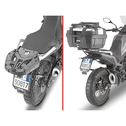 Motorrad Topcase Halterung Givi Morini X-cape 649