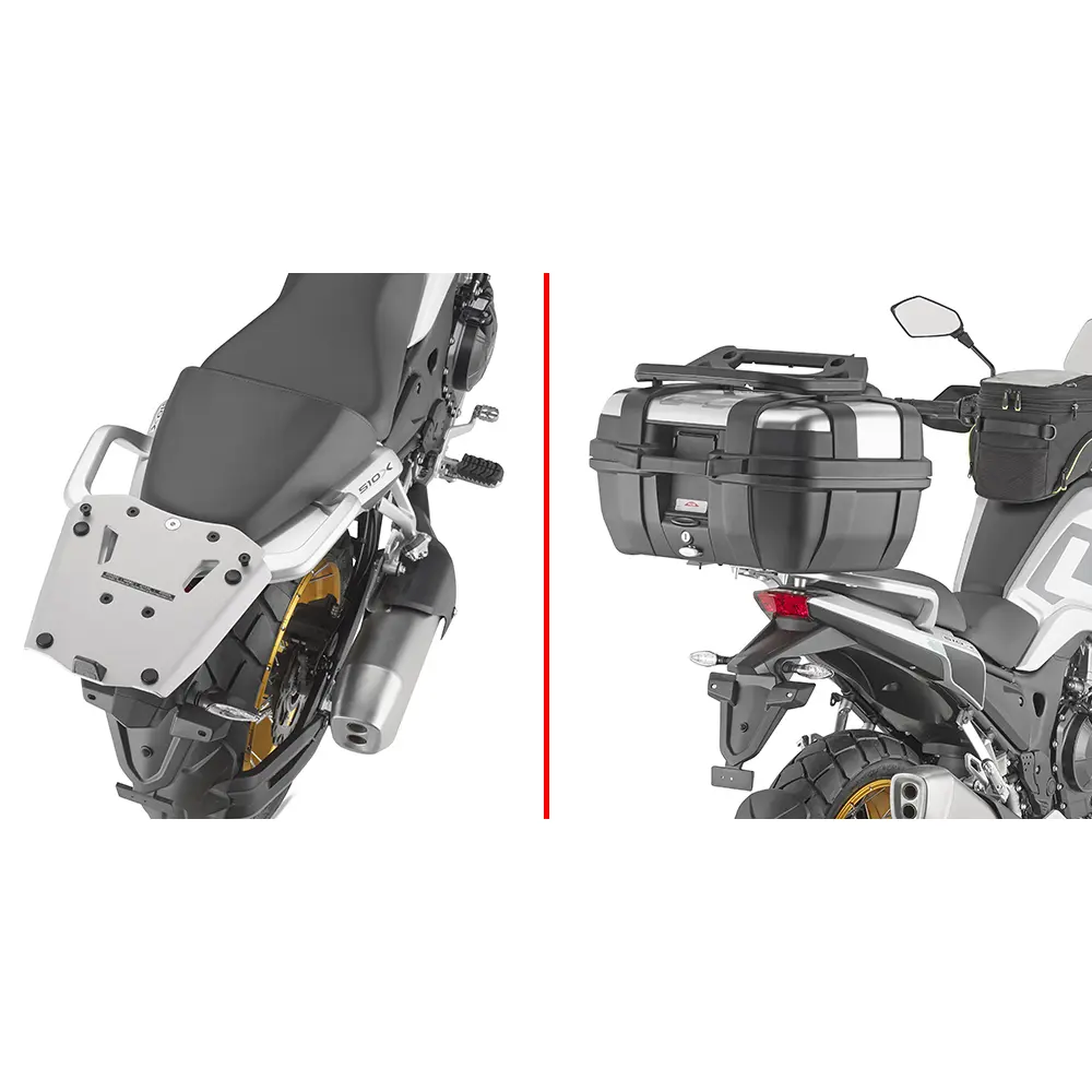 Halter Top Case Motorrad Alu Givi Kove 510X (24)