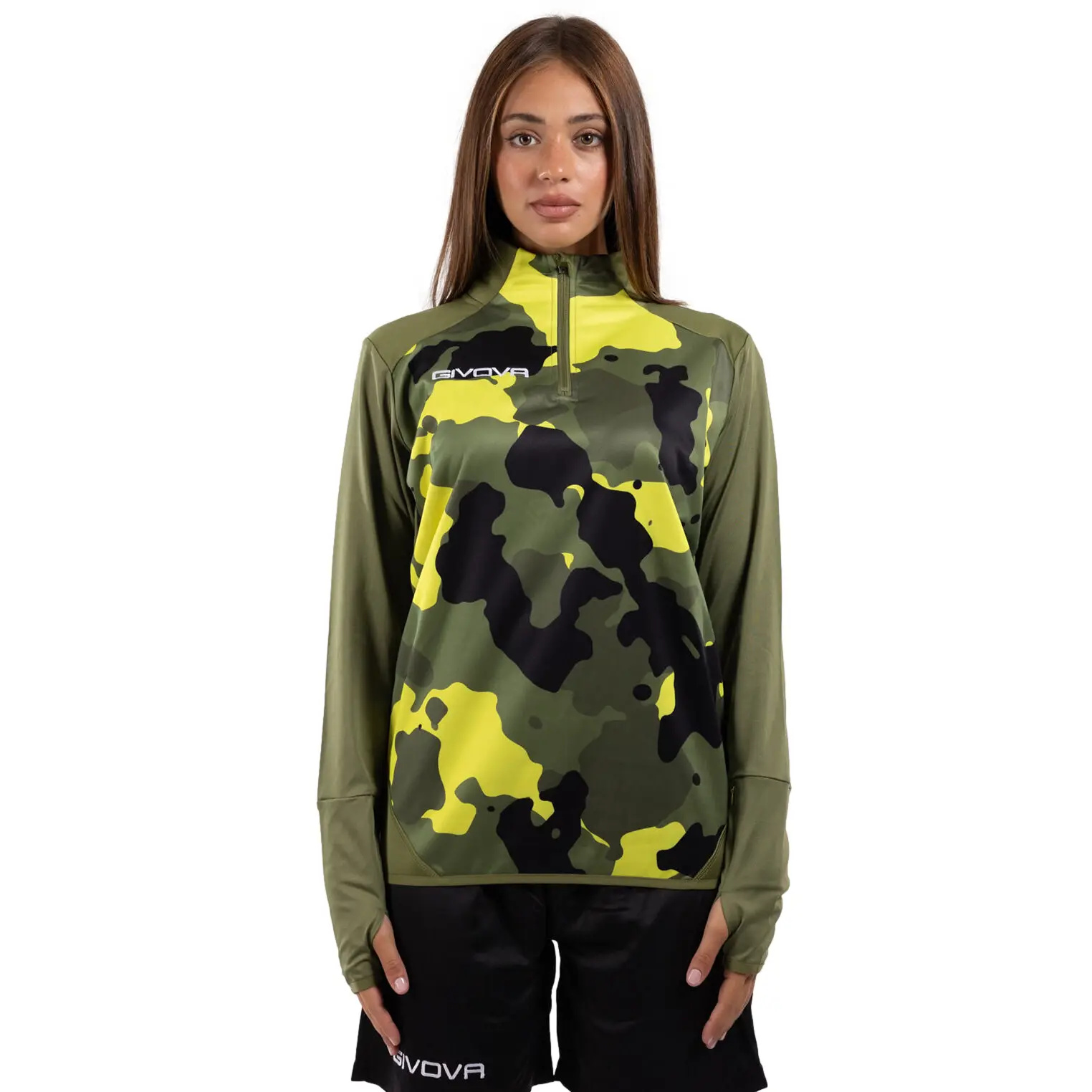 Technisches Militärtrainingsoberteil - Vert - male - Size: 2XL