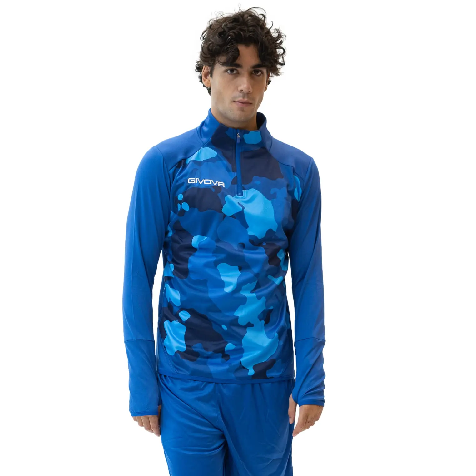 Technisches Militärtrainingsoberteil - Bleu - male - Size: L