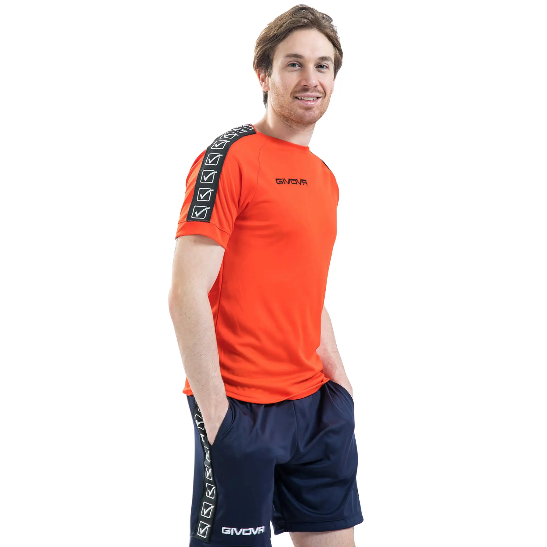 8034044925045 - T-Shirt mit Polyesterband Givova