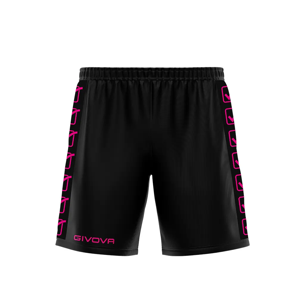 Givova Noir Short De Bandas De Poliéster